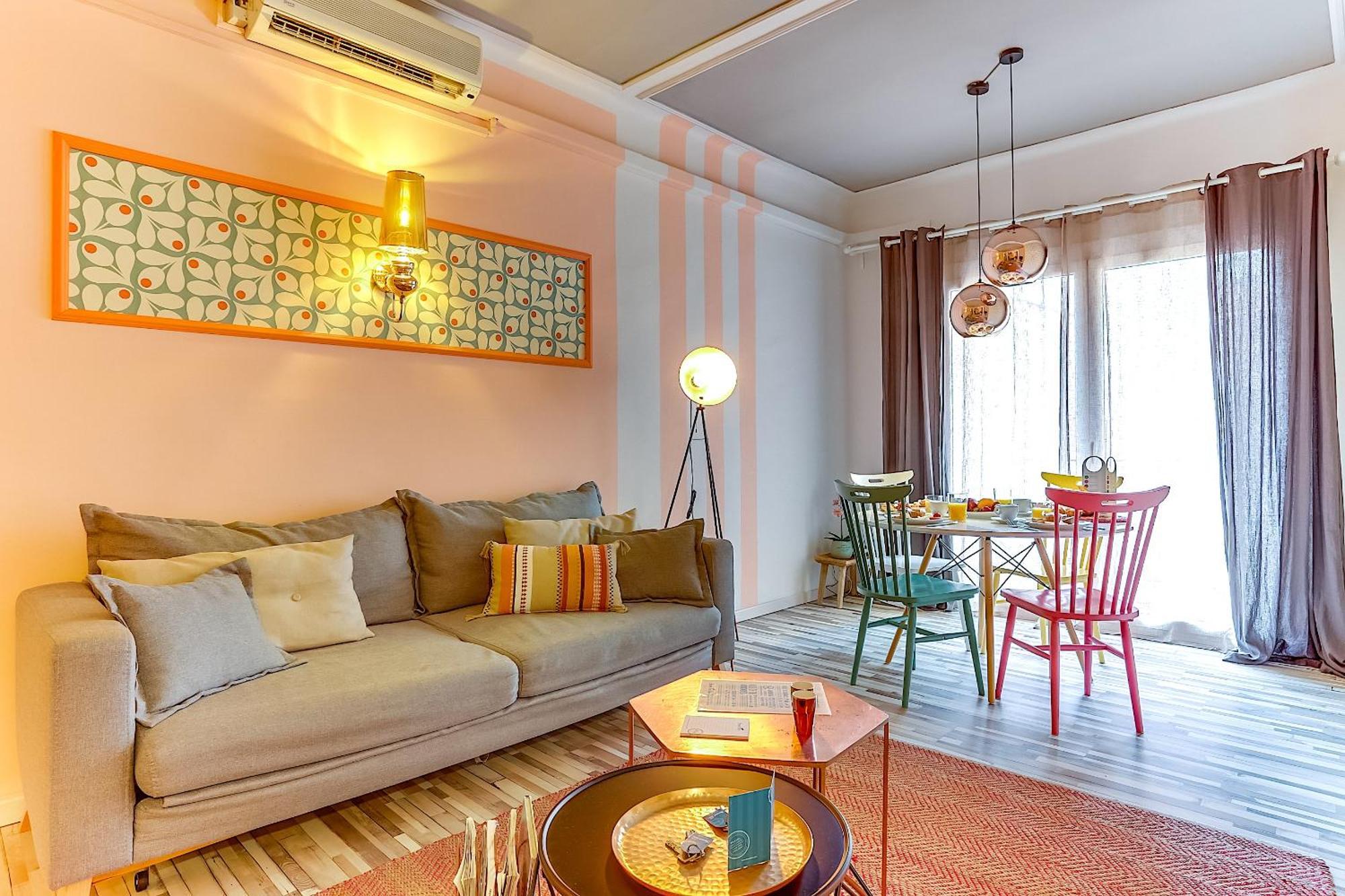 Sweett - Charming In Sant Gervasi Apartment Barcelona Luaran gambar